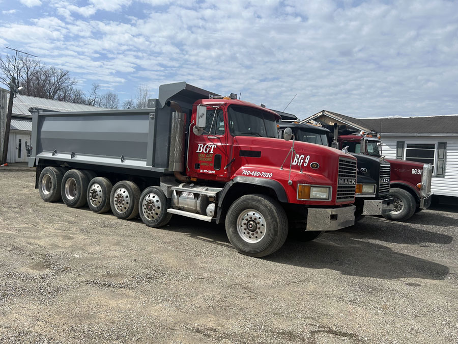 Brad Goff Trucking Zanesville Dump Truck Hauling